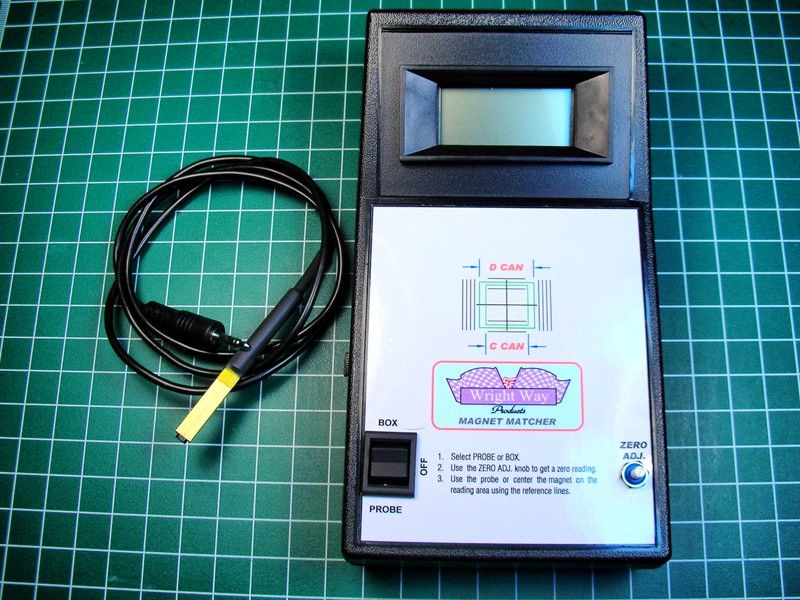 slot car gauss meter